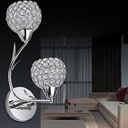 Crystal Wall Sconces Modern Contemporary Metal