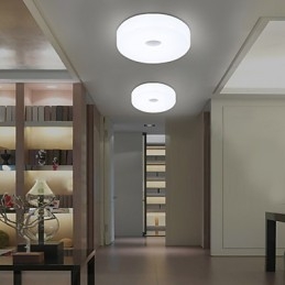 Runda Taklampor Flush Mount Modern Contemporary Metal