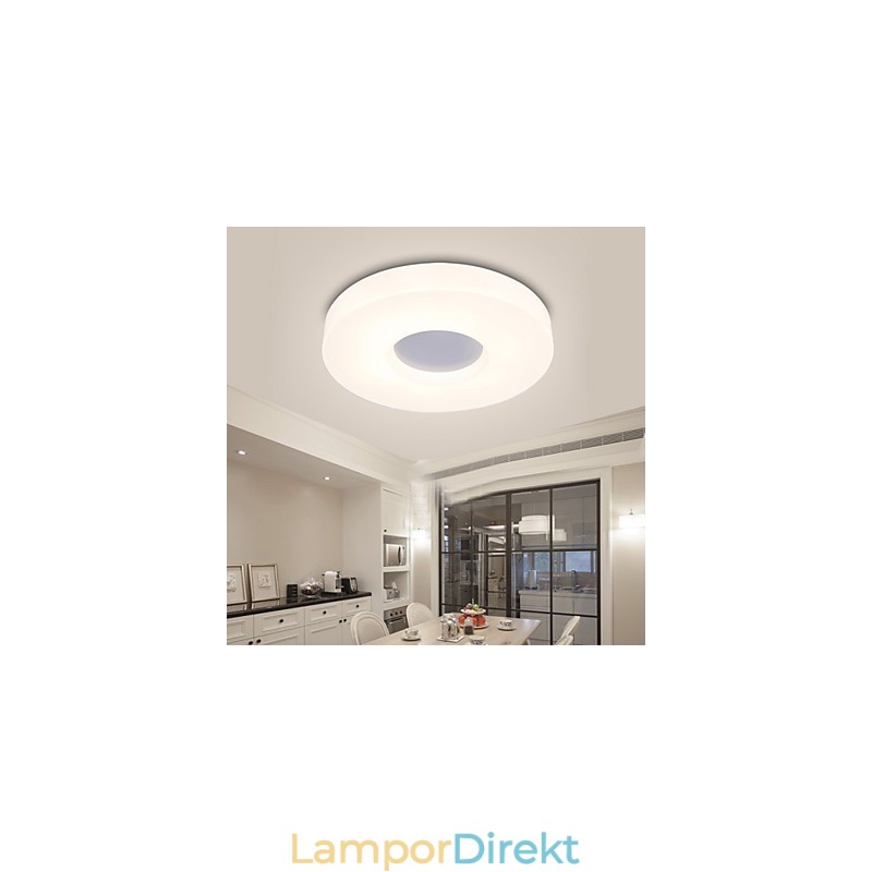 Runda Taklampor Flush Mount Modern Contemporary Metal