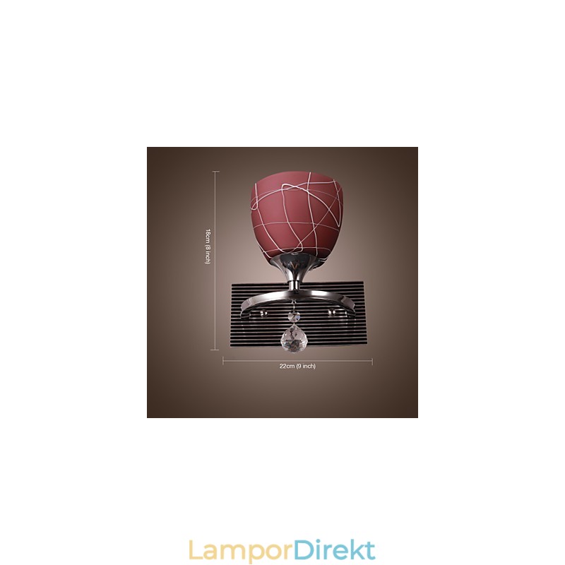 Högklassig Vägglampa Med 1 Lampa
