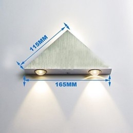 Flush Mount Vägglampor Modern Contemporary Metal