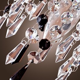 Vägglampa Med Elegant Crystal Drop