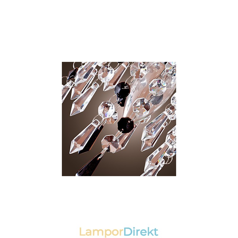 Vägglampa Med Elegant Crystal Drop