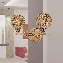 Modern Chic Vägglampa I 2 Lampor