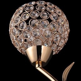 Crystal Wall Sconces Läsvägglampor Modern Contemporary Metal