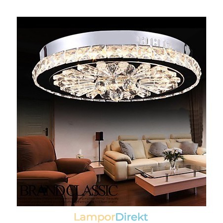 Crystal Flush Mount Modern Contemporary Living Bed Dining Barn Metall Crystal Flush Mount Modern Contemporary Living Bed Dining Barn Metall