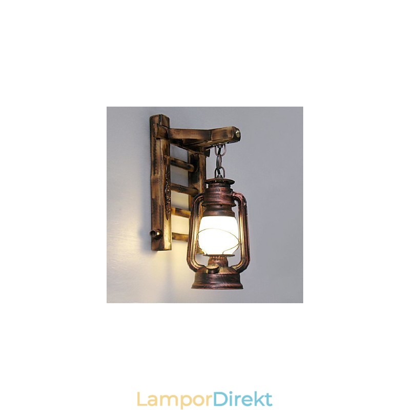 Kinesisk Retro Nostalgi Kreativ Belysning Fotogenlampa Lyktor Wall Sconces Wall Light