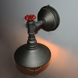 Ny Retro Loft Vintage Industrial Edison Vägglampa Pendellampa Armatur