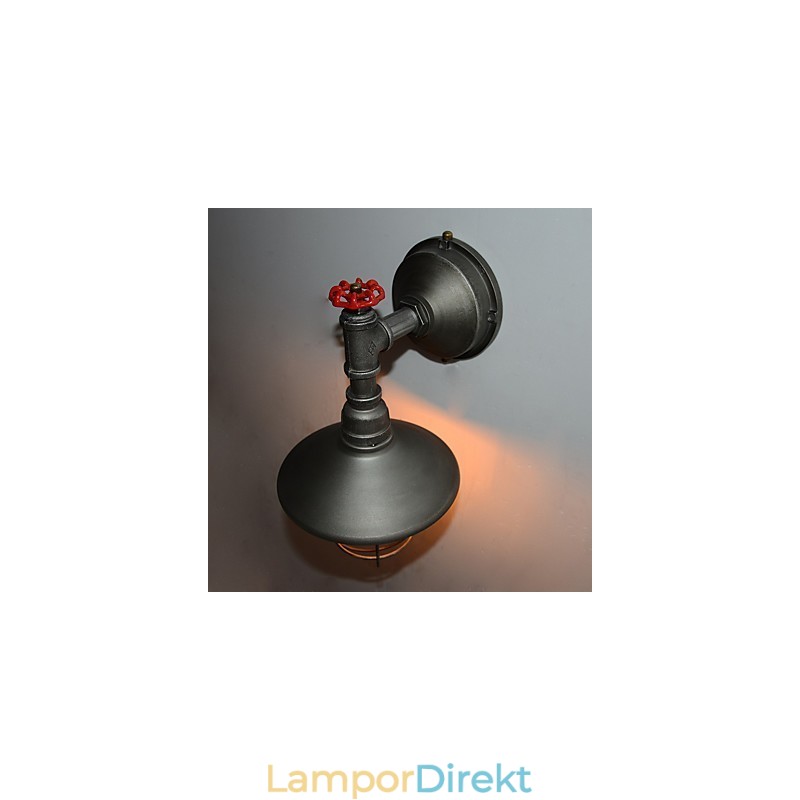 Ny Retro Loft Vintage Industrial Edison Vägglampa Pendellampa Armatur