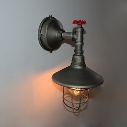Ny Retro Loft Vintage Industrial Edison Vägglampa Pendellampa Armatur