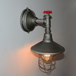 Ny Retro Loft Vintage Industrial Edison Vägglampa Pendellampa Armatur