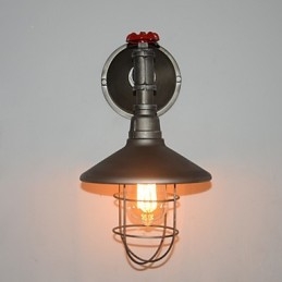 Ny Retro Loft Vintage Industrial Edison Vägglampa Pendellampa Armatur