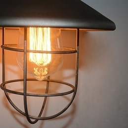 Ny Retro Loft Vintage Industrial Edison Vägglampa Pendellampa Armatur