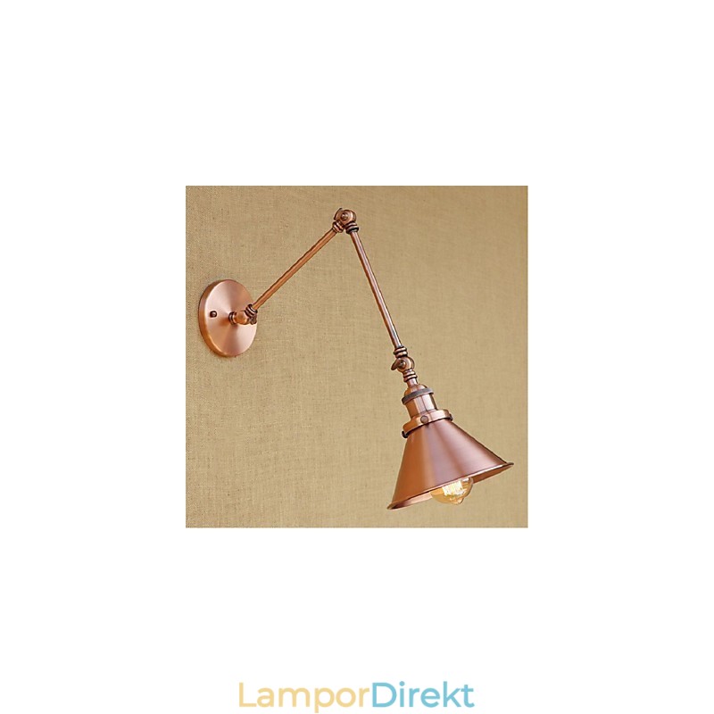 Lång Arm Halvrost Retro Creative Nostalgic Infällbara Vägglampor Vägglampor