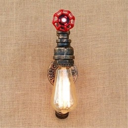 Rustik Lodge Antik Mässing Funktion För Ambient Light Wall Sconces Wall Light