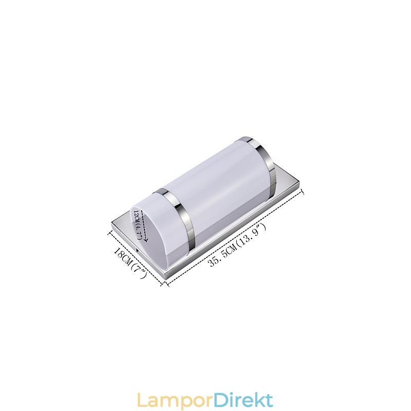 Modern Och Modern Glänsande Funktion För Omgivande Ljus Vägglampor Vägglampa