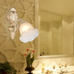Country Painting Feature För Mini Style Uplight Wall Sconces Wall Light