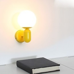 Modern Samtida Målningsfunktion För Ögonskydd I Ministiluplight Vägglampor Vägglampa