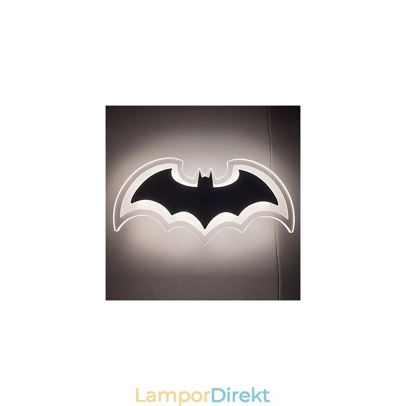 Modern Akryl Fladdermus Vägglampa Sänglampa Vägglampor Korridor Lightsv