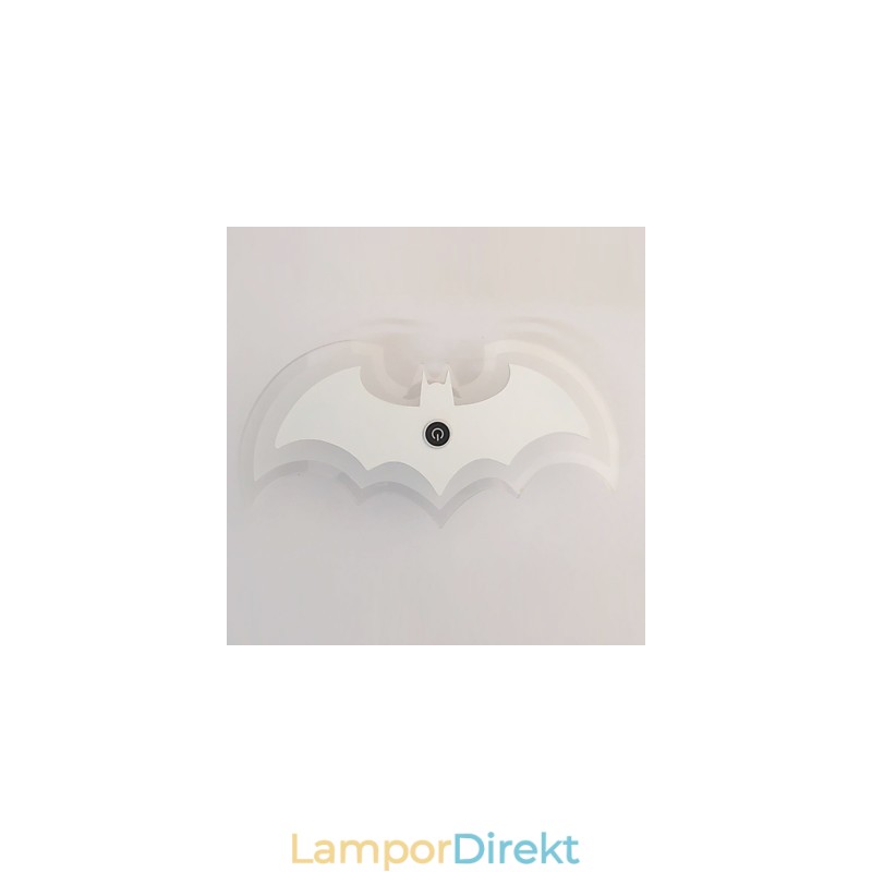 Modern Akryl Fladdermus Vägglampa Sänglampa Vägglampor Korridor Lightsv