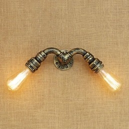 Country Retro Painting Feature För Mini Style Ambient Light Wall Sconces Wall Light