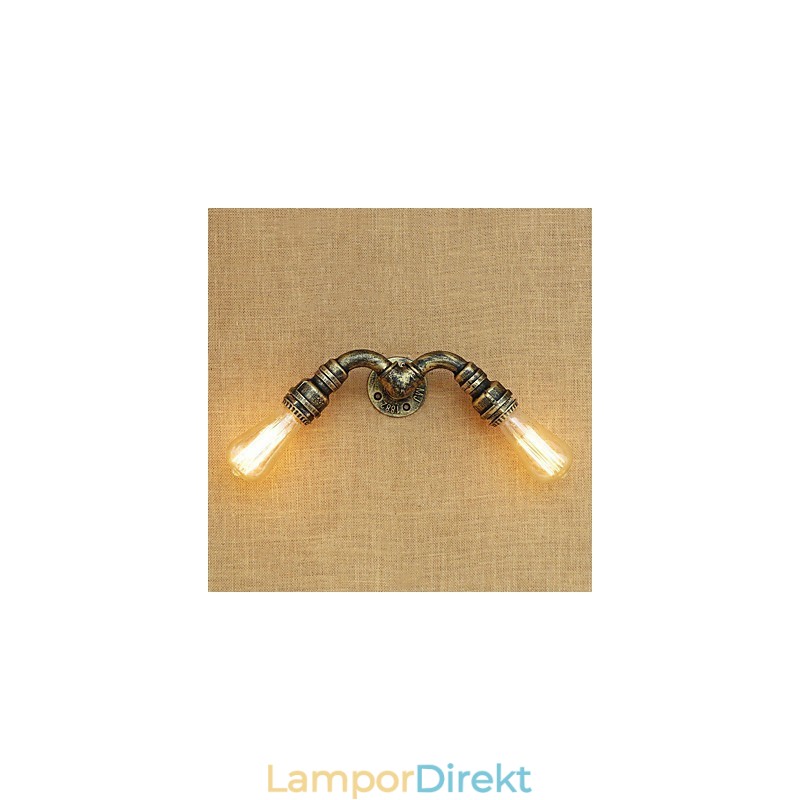 Country Retro Painting Feature För Mini Style Ambient Light Wall Sconces Wall Light