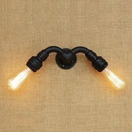Country Retro Painting Feature För Mini Style Ambient Light Wall Sconces Wall Light