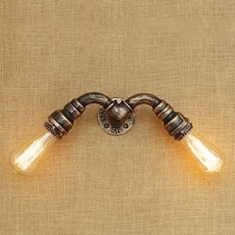 Country Retro Painting Feature För Mini Style Ambient Light Wall Sconces Wall Light