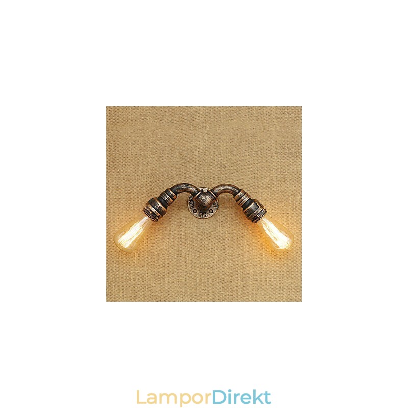 Country Retro Painting Feature För Mini Style Ambient Light Wall Sconces Wall Light