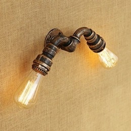 Country Retro Painting Feature För Mini Style Ambient Light Wall Sconces Wall Light
