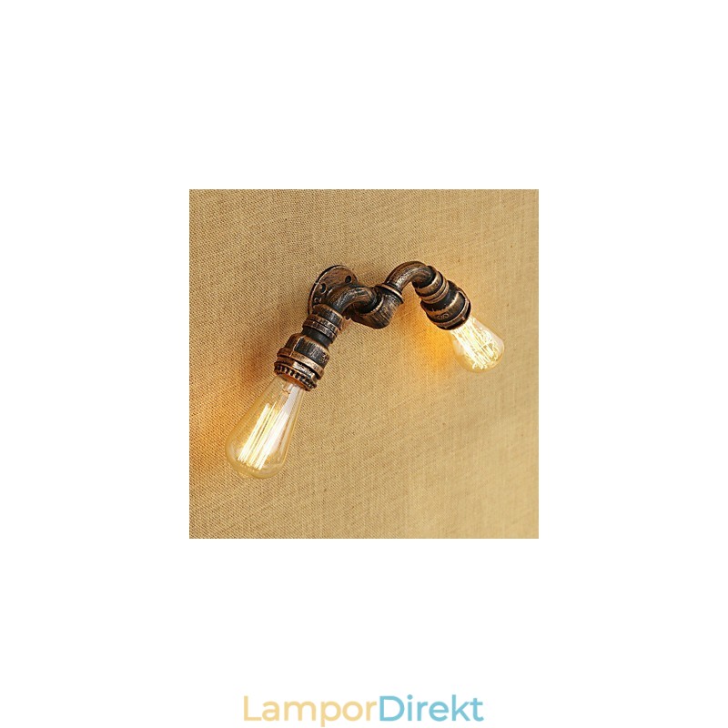 Country Retro Painting Feature För Mini Style Ambient Light Wall Sconces Wall Light