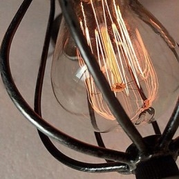 Vintage Mini Style Målning Metal Flush Mount