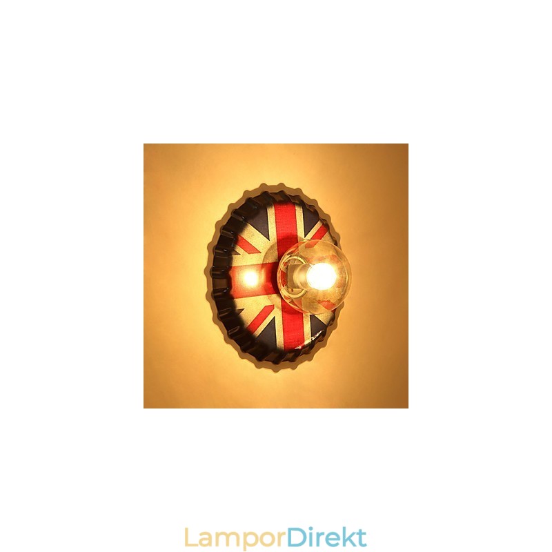 Traditionell Klassisk Rustik Lodge Country Målning Funktion För Mini Style Ambient Light Vägglampor Vägglampor
