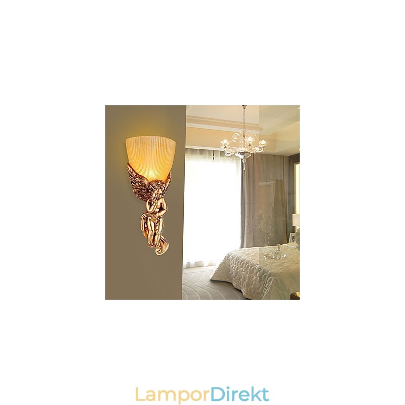 Modern Och Modern Traditionell Klassisk Rustik Lodge-Målningsfunktion För Mini Style Ambient Light
