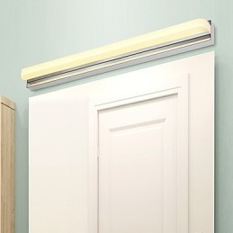 Integrerad Modern Och Modern Kromfunktion För Omgivande Ljus Badrumsbelysning Vägglampa