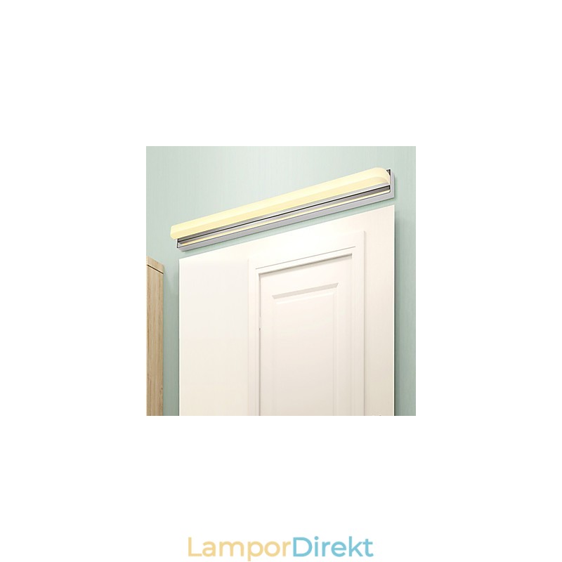 Integrerad Modern Och Modern Kromfunktion För Omgivande Ljus Badrumsbelysning Vägglampa