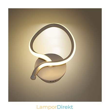 Modern Minimalistisk Vägglampa Sängbord Creative Corridor Lamp Aluminium Belysning