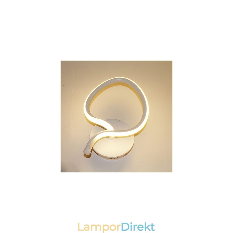 Modern Minimalistisk Vägglampa Sängbord Creative Corridor Lamp Aluminium Belysning