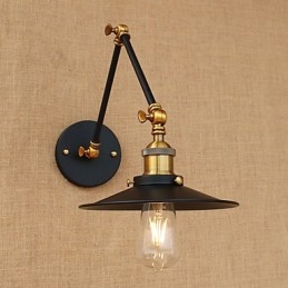 Vägglampa Mässing Vintage Industriell Vägglampa Ljus Hembelysning Inomhusdekor Vägglampa