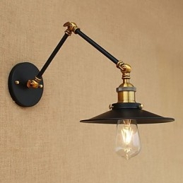 Vägglampa Mässing Vintage Industriell Vägglampa Ljus Hembelysning Inomhusdekor Vägglampa