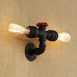 Country Retro Painting Feature För Mini Style Ambient Light Wall Sconces Wall Light