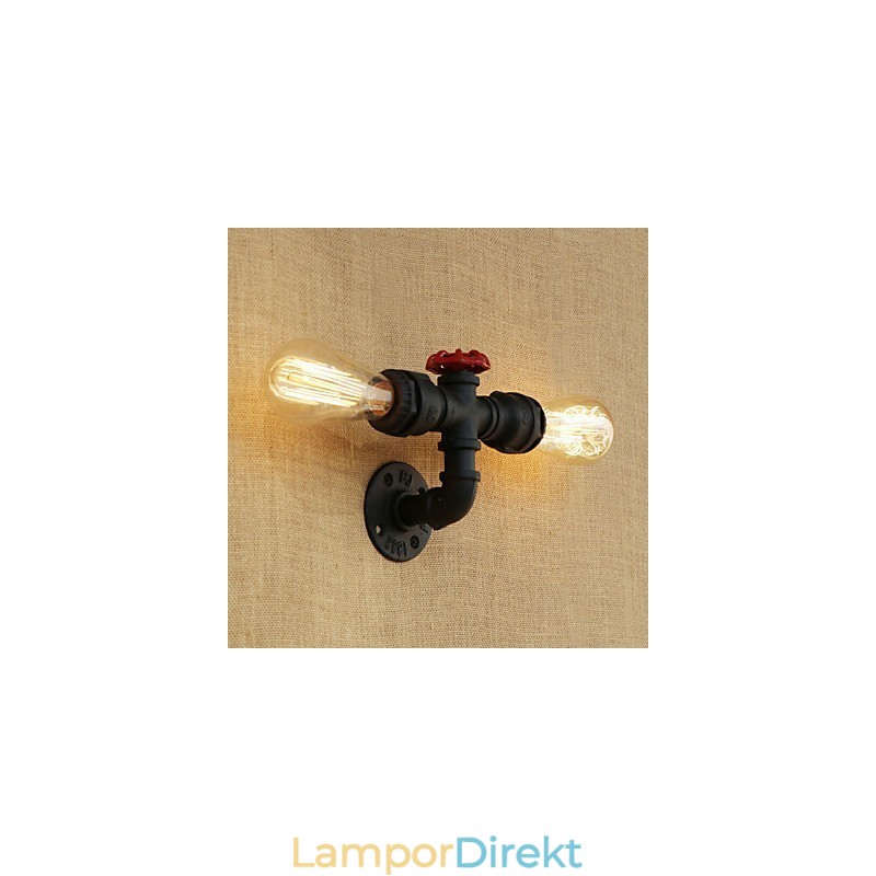 Country Retro Painting Feature För Mini Style Ambient Light Wall Sconces Wall Light
