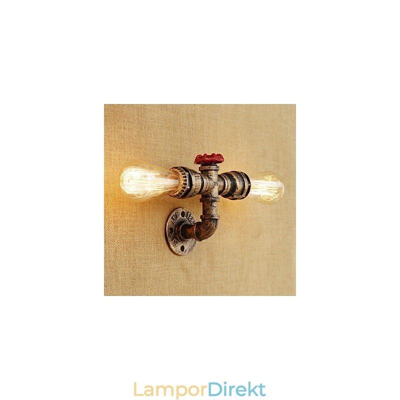 Country Retro Painting Feature För Mini Style Ambient Light Wall Sconces Wall Light