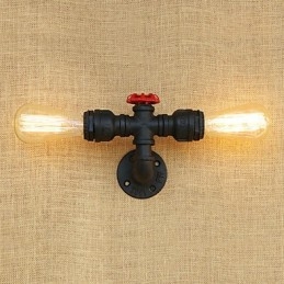 Country Retro Painting Feature För Mini Style Ambient Light Wall Sconces Wall Light