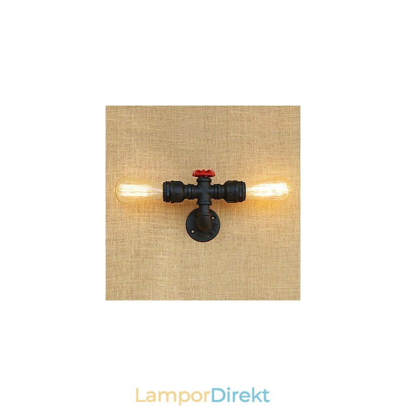 Country Retro Painting Feature För Mini Style Ambient Light Wall Sconces Wall Light