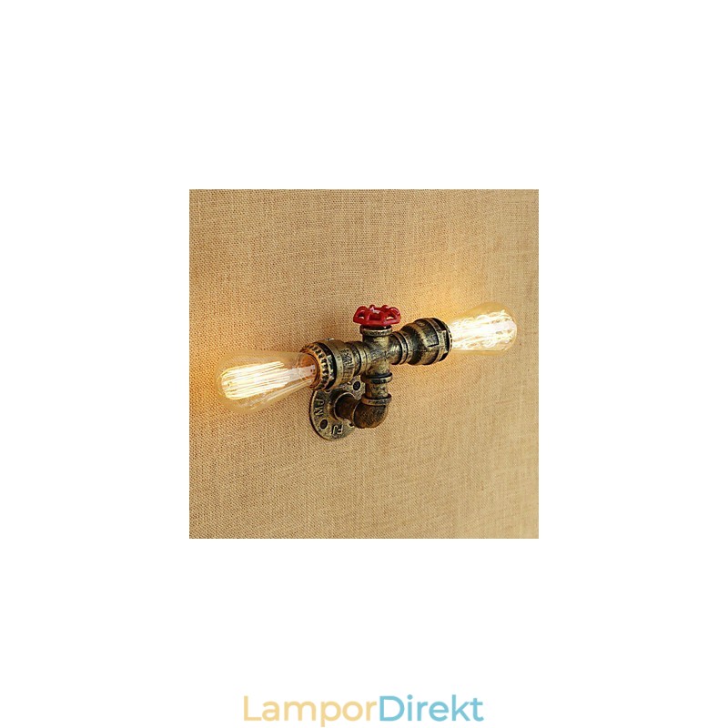 Country Retro Painting Feature För Mini Style Ambient Light Wall Sconces Wall Light