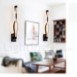 Modern Minimalistisk Vägglampa Vardagsrum Hall Hall Trappor Ljus Sänglampa