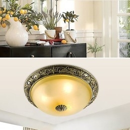 Flush Mount Mini Style Traditionell Klassisk Resin