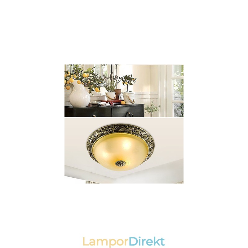Flush Mount Mini Style Traditionell Klassisk Resin