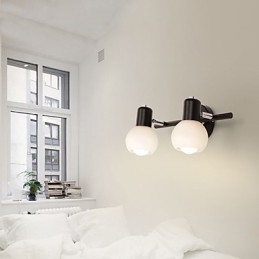 Rustic Lodge Galvaniserad Funktion För Downlight Badrumsbelysning Vägglampa